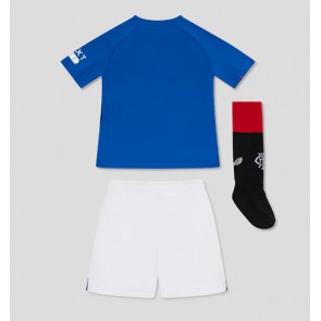 Rangers Hjemmebanetrøje Børn 2024-25 Kortærmet (+ Korte bukser)